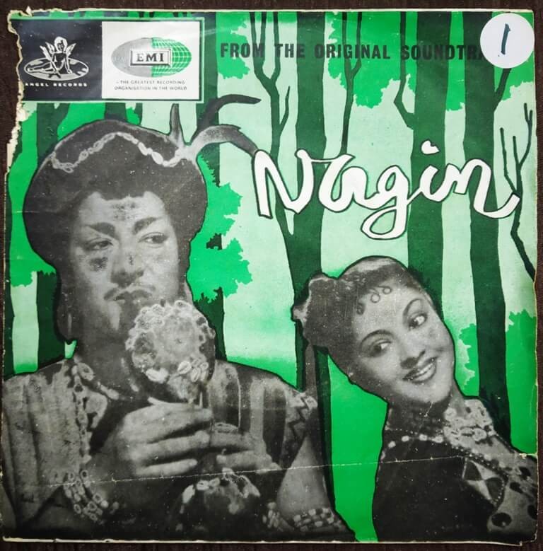 Nagin (1966) Hemant Kumar Pre-Owned Vinyl, 7" EP Record