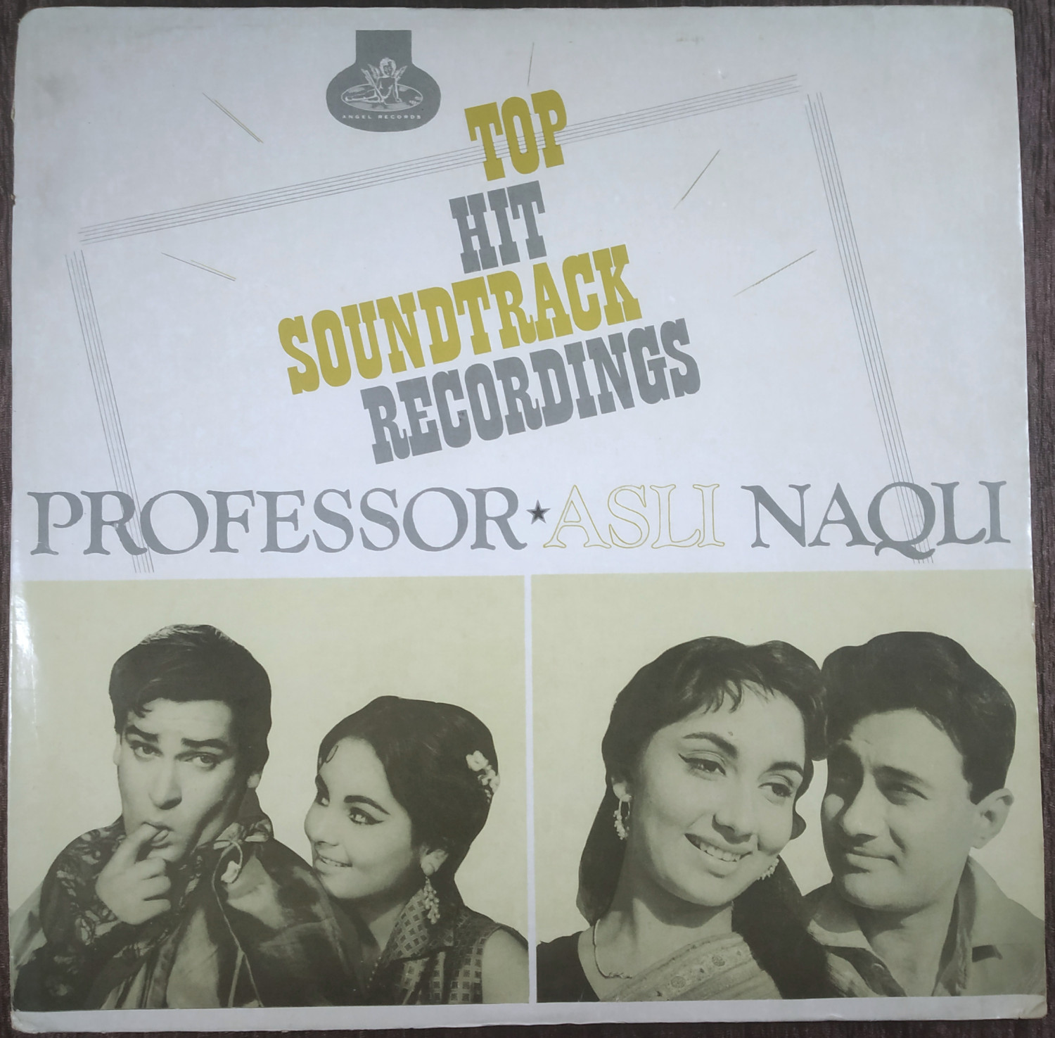Professor Shanker-Jaikishen (1962) / Asli Naqli (1963) Shanker-Jaikishen (1963) Pre-Owned Vinyl, 12" Odeon LP Record