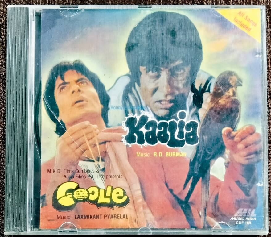 Kaalia (1981) R. D. Burman / Coolie (1983) Laxmikant-Pyarelal Pre-Owned Music India Audio CD