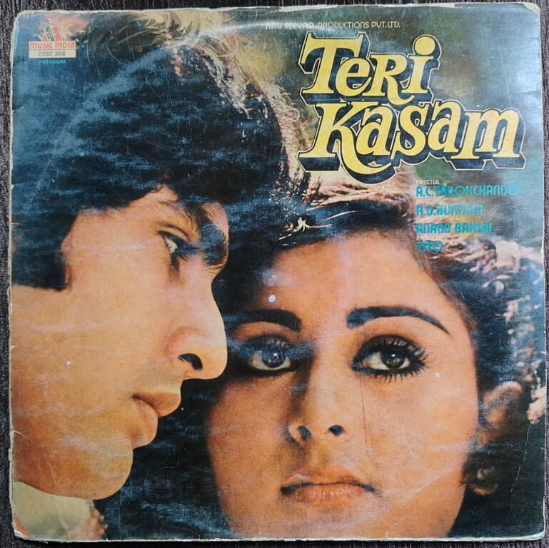 Teri Kasam (1982) R.D. Burman Pre-Owned Music India Vinyl, 12" LP Record