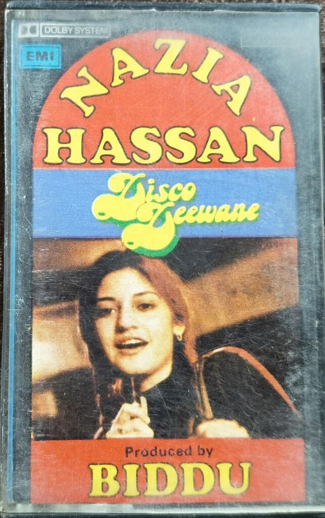 Nazia Hassan & Zoheb Hassan – Disco Deewane (1980) Music By Biddu & Zoheb Pop Music Album Pre-Owned HMV-Hi-dynamic Audio Cassette