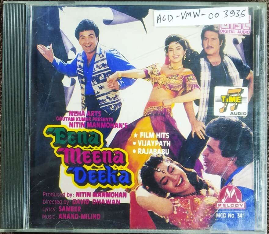 Eena Meena Deeka (1994) Anand Milind & Anu Malik Pre-Owned Melody Imported Audio CD