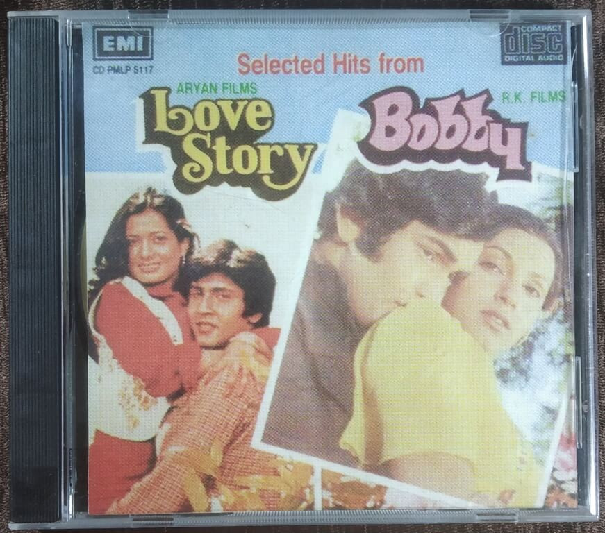 Love Story (1974) Rahul Dev Burman / Bobby (1976) Laxmikant-Pyarelal Pre-Owned EMI Imported Audio CD