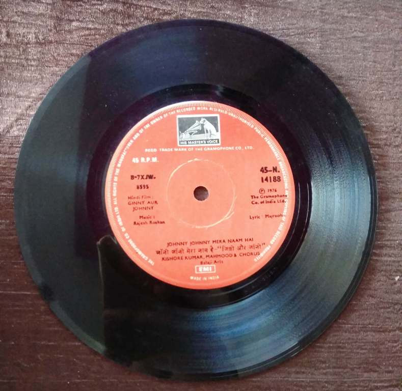 Ginny Aur Johny (1976) Rajesh Roshan Pre-Owned Vinyl, 7" SP Record