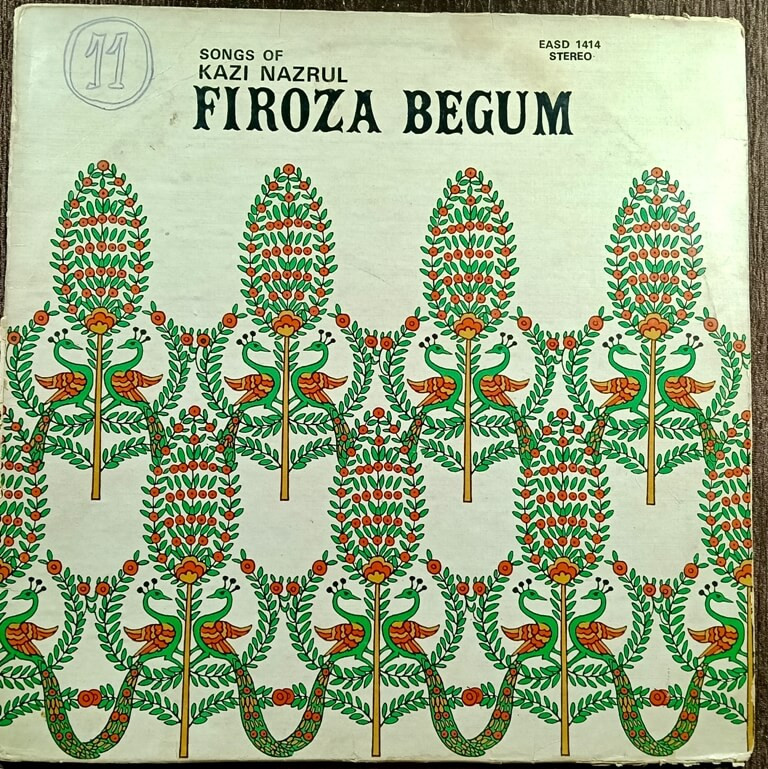 Feroza Begum – Songs Of Kazi Nazrul (1975) Kamal Dasgupta Pre-Owned Vinyl, 12" HMV LP Record