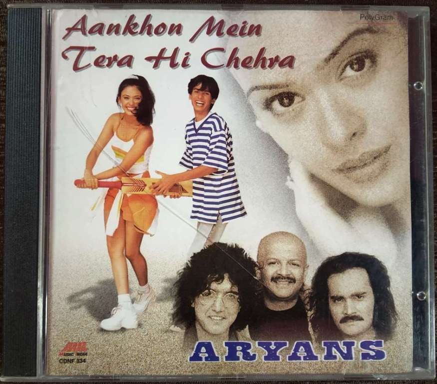 Aryans - Aankhon Mein Tera Hi Chehra (1999) Lalit Pre-Owned Music India Audio CD
