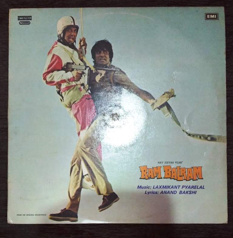 Ram Balram (1980) Laxmikant-Pyarelal Pre-Owned Vinyl, 12" LP Record
