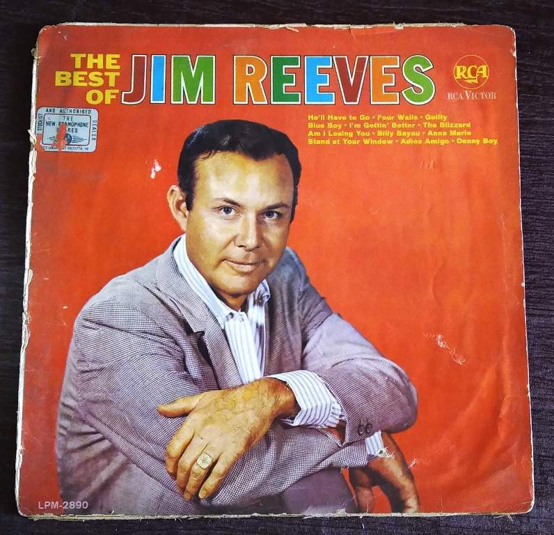 Jim Reeves - The Best Of Jim Reeves (1964) Pre-Owned Vinyl, 12" LP Record
