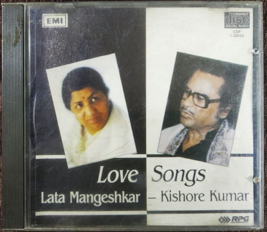 Lata Mangeshkar & Kishore Kumar - Love Songs (1988) Pre-Owned EMI Imported Audio CD