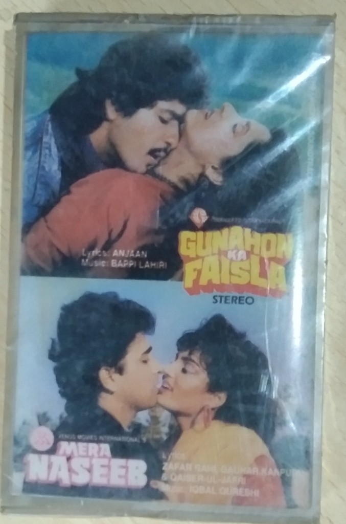 Gunahon Ka Faisla (1988) Bappi Lahiri / Mera Naseeb (1988) Iqbal Qureshi Pre-Owned Venus Audio Cassette
