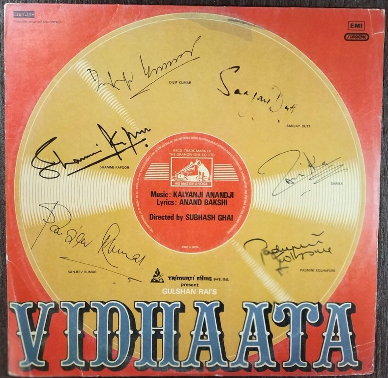 Vidhaata (1982) Kalyanji-Anandji Pre-Owned Vinyl, 12" LP Record