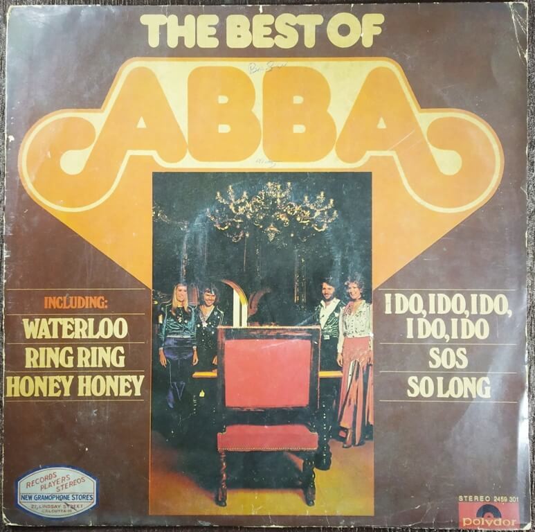 Abba - The Best Of Abba (1975) Pre-Owned Vinyl, 12" LP Record