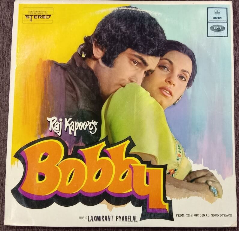 Bobby (1973) Laxmikant-Pyarelal Pre-Owned Vinyl, 12" Odeon LP Record