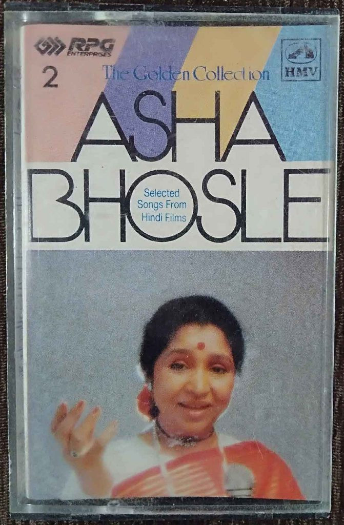 Asha Bhosle - The Golden Collection - Selected Songs From Films - 2 (1991) Compilation Pre-Owned HMV, RPG Audio Cassette