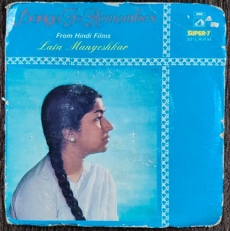 Lata Mangeshkar - Songs To Remember (1975) Various Pre-Owned Vinyl, Super 7" EP Record