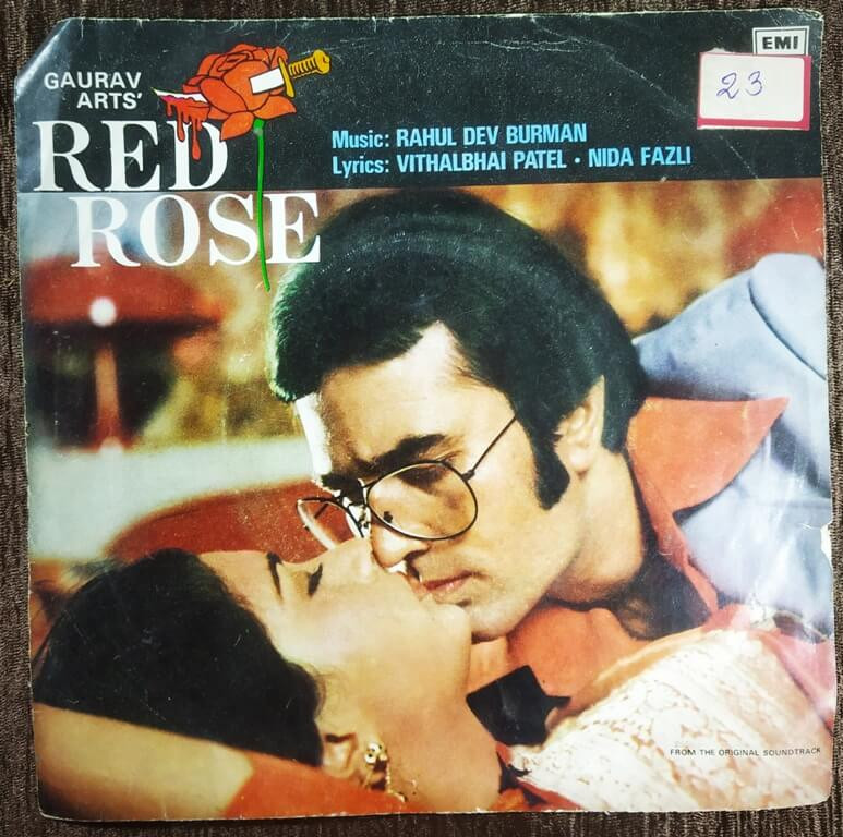 Red Rose (1980) R. D. Burman Pre-Owned Vinyl, 7" SP Record