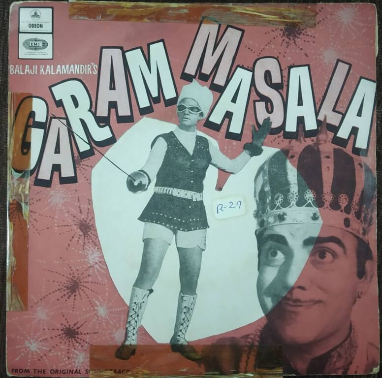 Garam Masala (1972) R. D. Burman Pre-Owned Odeon Vinyl, 7" EP Record