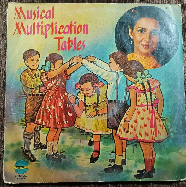 Sharon Prabhakar – Musical Multiplication Tables (1981) Pre-Owned Vinyl, Multi-Sound 12" LP Record