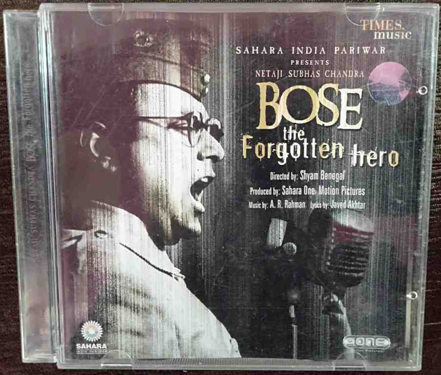 Netaji Subhas Chandra BOSE - The Forgotten Hero (2005) A. R. Rahman Pre-Owned Times Music Audio CD