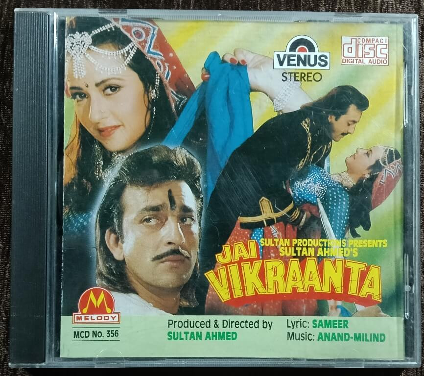 Jai Vikraanta (1994) Anand-Milind Pre-Owned Melody-Venus Imported Audio CD