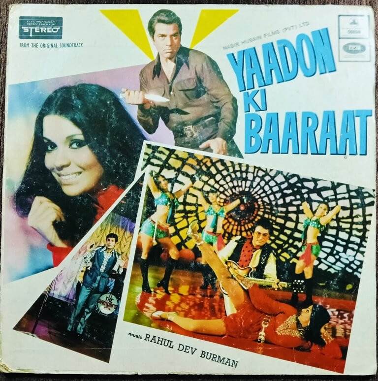 Yaadon Ki Baaraat (1973) R. D. Burman Pre-Owned Vinyl, Odeon 12" LP Record