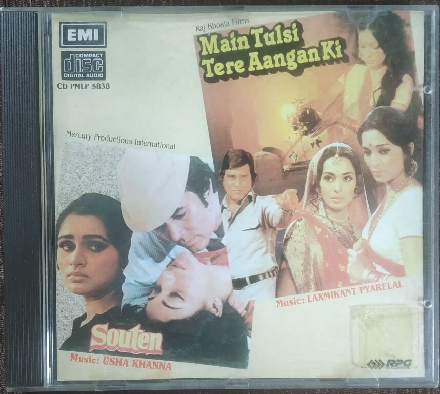 Main Tulsi Tere Aangan Ki (1978) Laxmikant-Pyarelal / Souten (1983) Usha Khanna Pre-Owned EMI Imported Audio CD