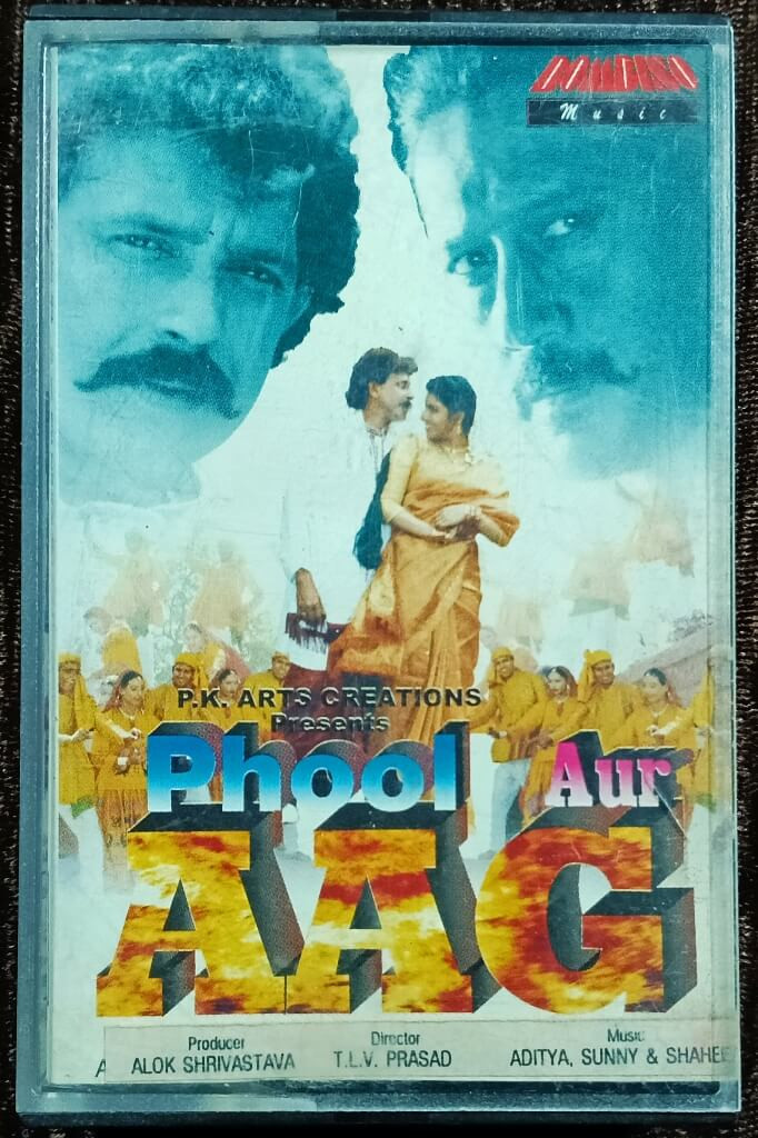 Phool Aur Aag (1999) Aditya, Sunny & Shaheen Pre-Owned Bombino Audio Cassette