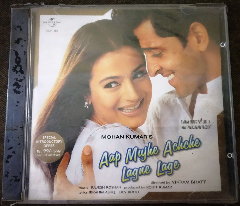 Aap Mujhe Achche Lagne Lage (2002) Rajesh Roshan Pre-Owned Universal Audio CD