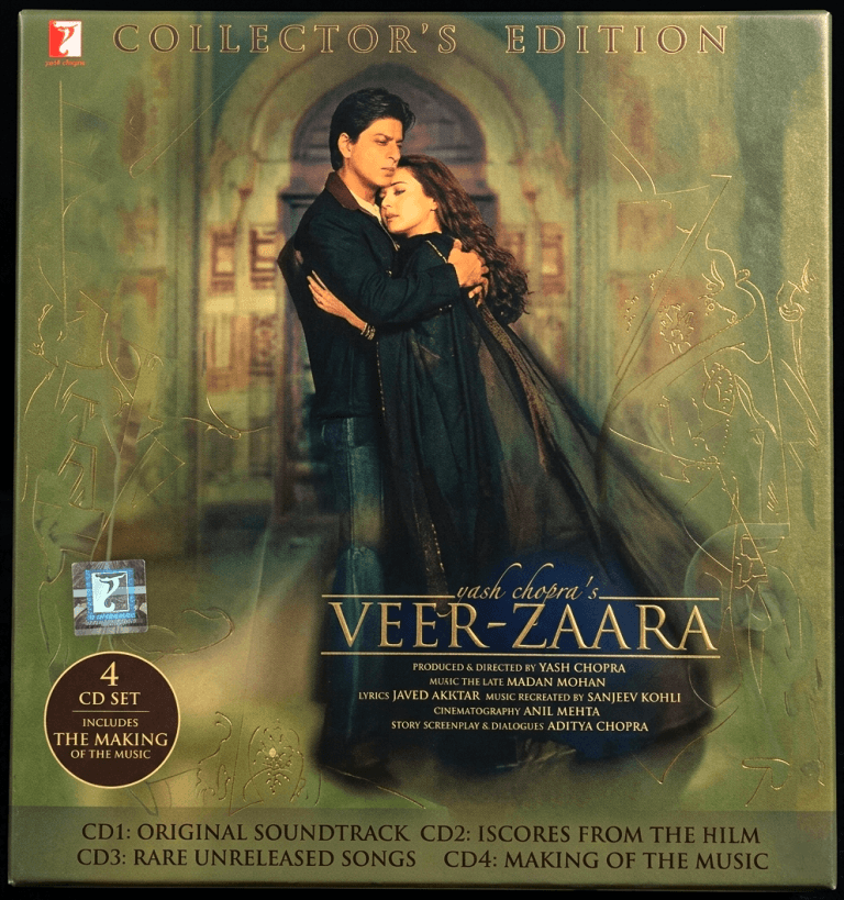 Veer Zaara - Collector's Edition (2004) Madan Mohan Pre-Owned YRF Music (4 Disc Set) Audio CD