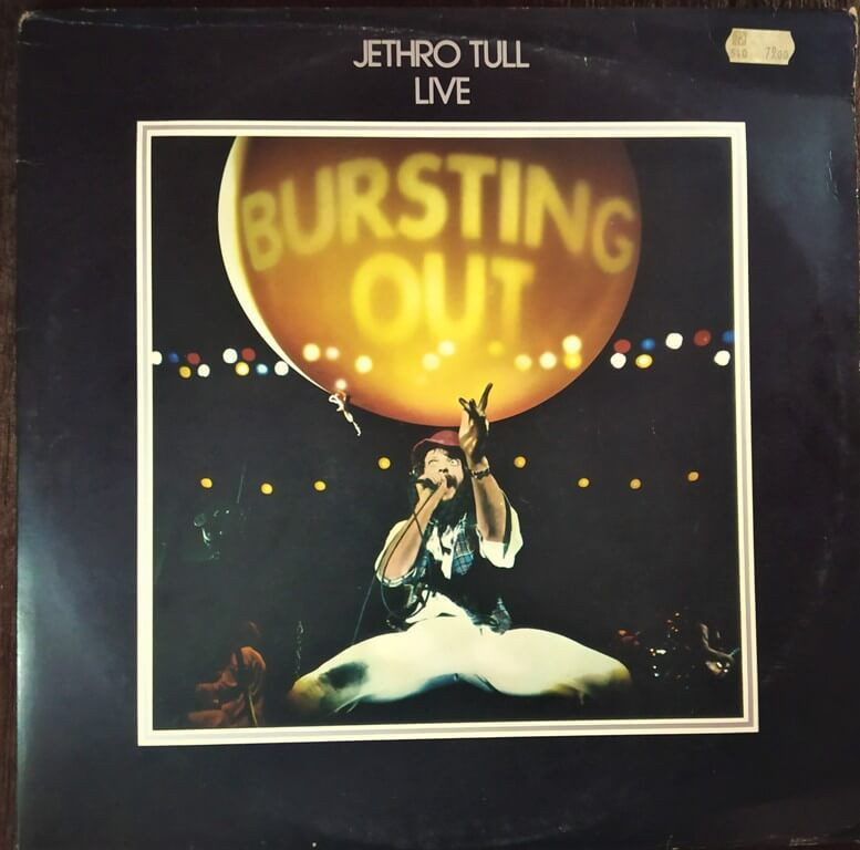 Jethro Tull – Live - Bursting Out (1978) Jethro Tull Pre-Owned Vinyl, 12" Imported Double LP Record