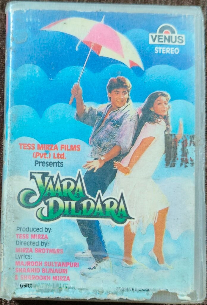 Yara Dildara (1990) Jatin-Lalit Pre-Owned Venus Audo Cassette