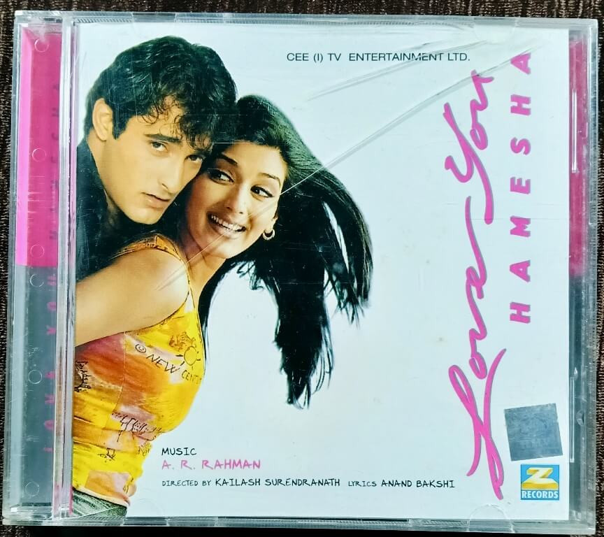 Love You Hamesha (2000) A.R. Rahman Pre-Owned Sa Re Ga Ma, Zee Records Audio CD