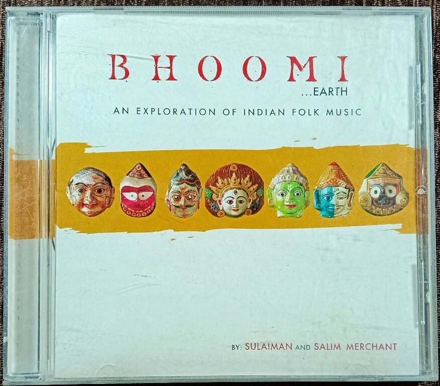 BHOOMI .. EARTH (2000) Sulaiman-Salim Merchant Pre-Owned Virgin Records  Audio CD