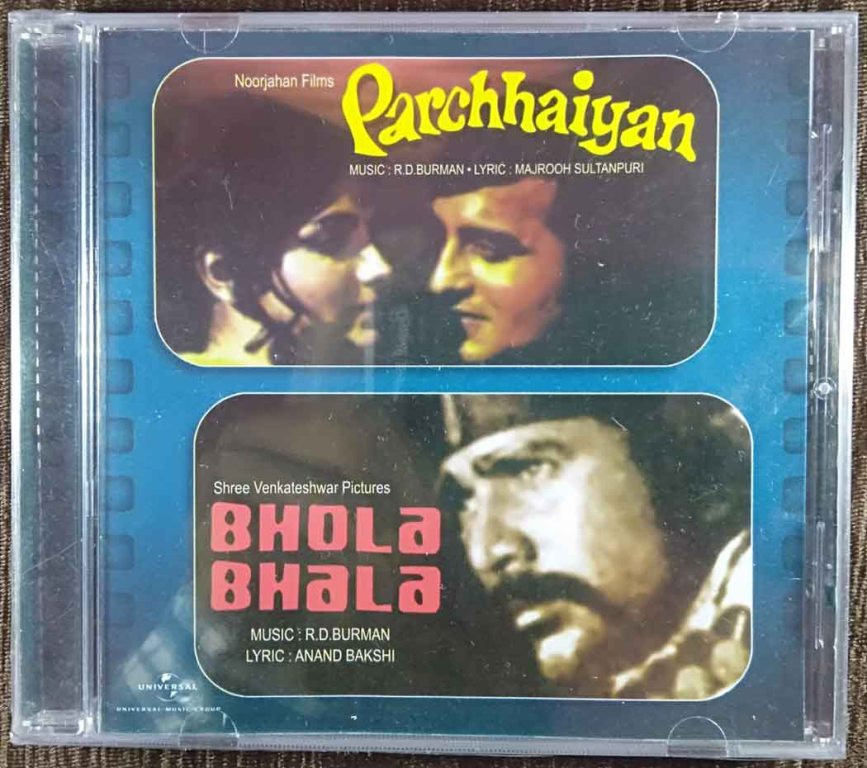 Parchhaiyan (1972) R.D. Burman / Bhola Bhala (1975) R.D. Burman Pre-Owned Audio CD