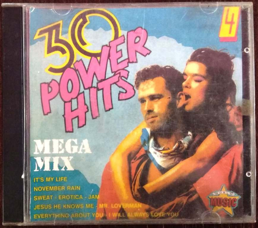 30 Power Hits Vol-4 (1995) Various Pre-Owned World Music Audio CD