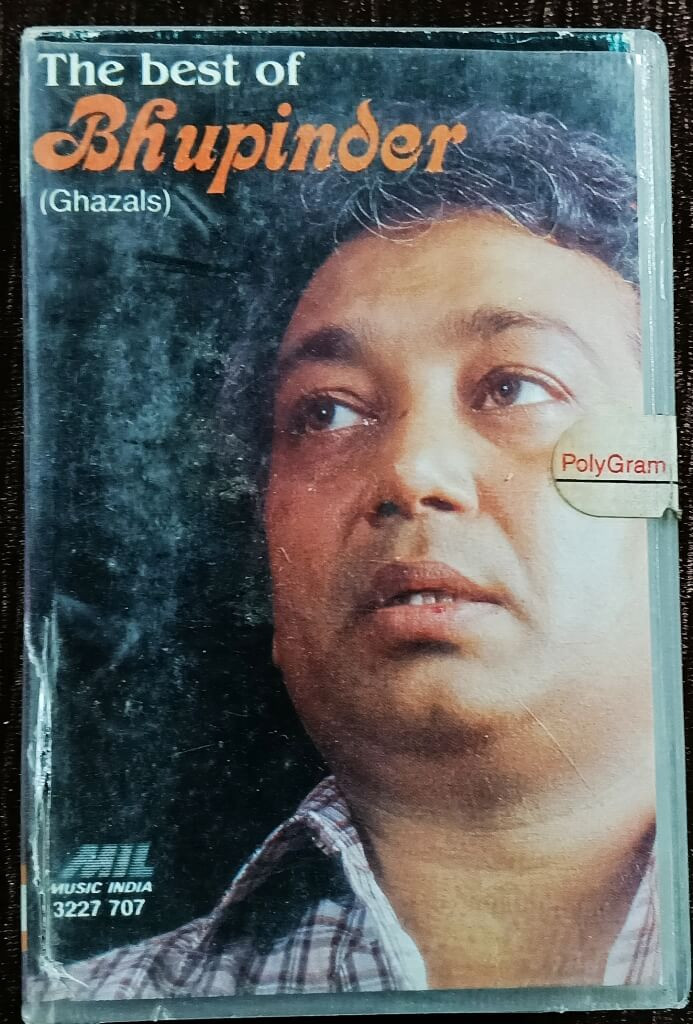 Bhupinder - The Best Of Bhupinder (Ghazals) (1983) Pre-Owned Music India Audio Cassette