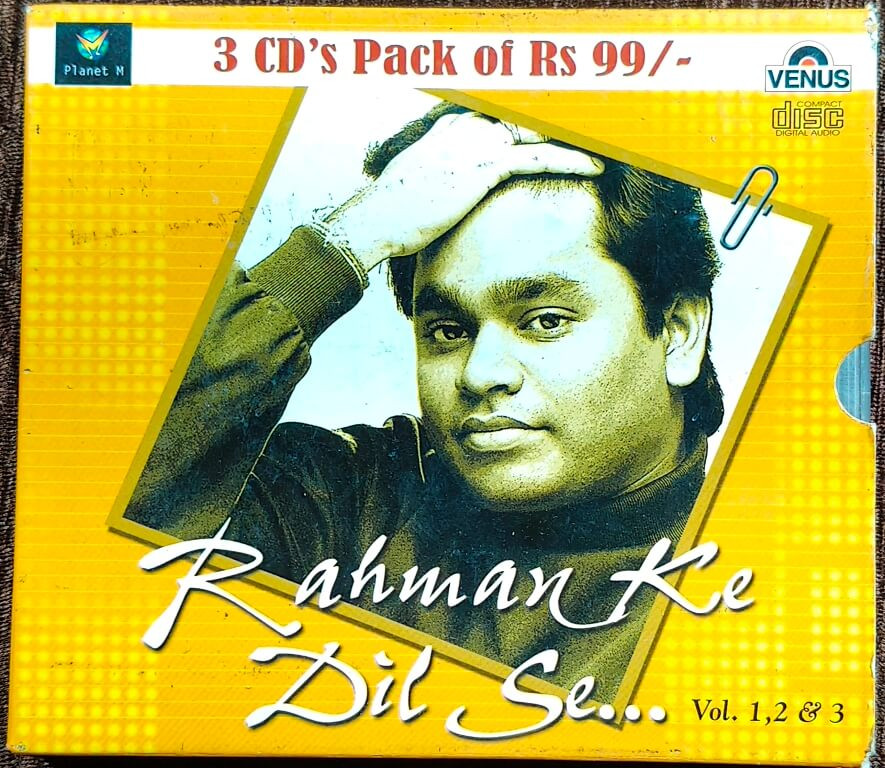 Rahman Ke Dil Se (2006) A.R. Rahman Pre-Owned Venus Triple Audio CD