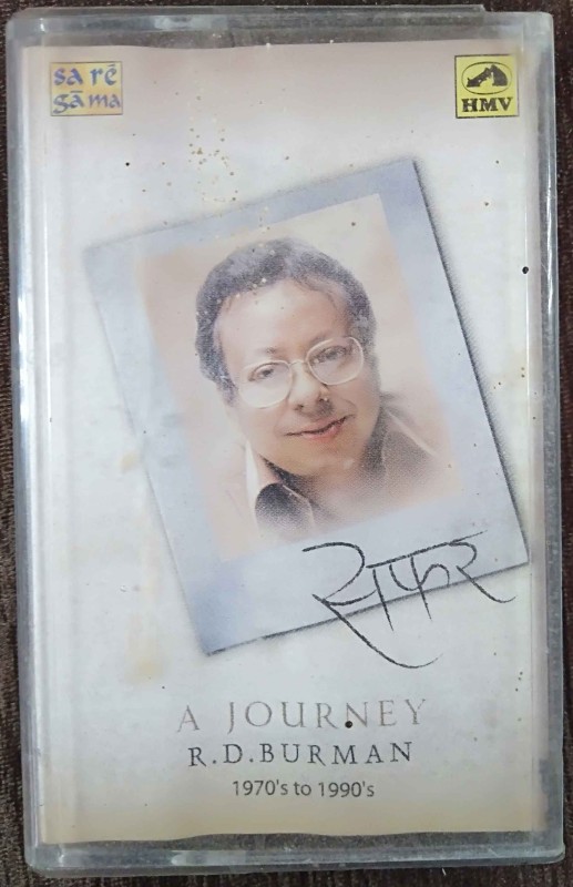 R.D. Burman - Safar A Journay - 1970's To 1990's (2002) R.D. Burman Pre-Owned HMV, SA RE GA MA Double Audio Cassette