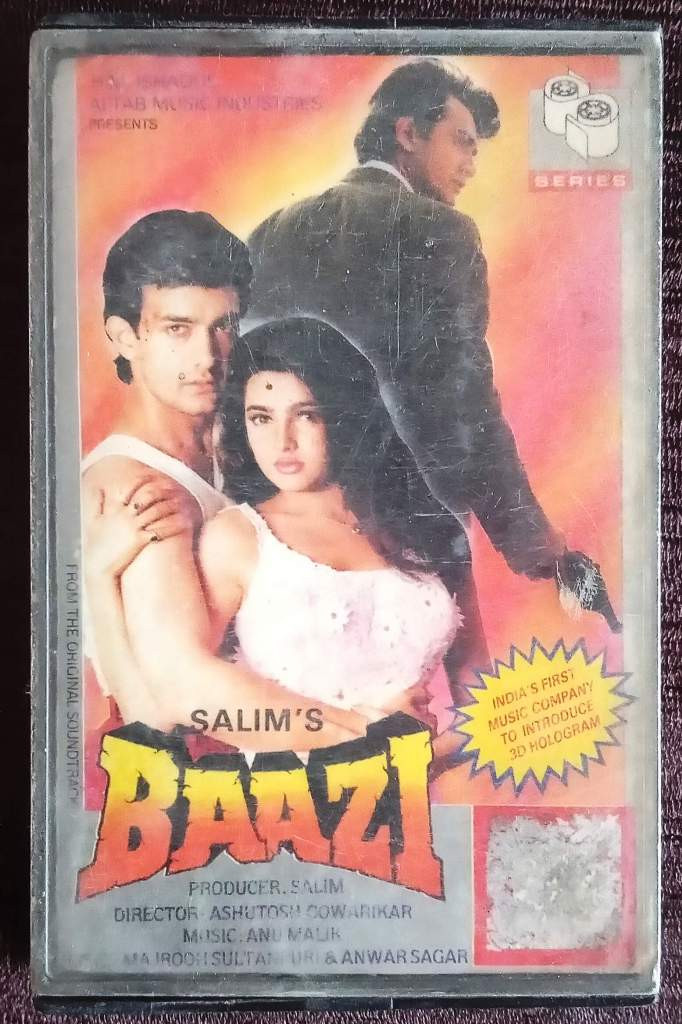 Baazi (1993) Anu Malik Pre-Owned S Series Audio Cassette
