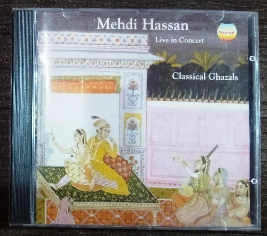Ustad Mehdi Hassan – Live In Concert : Classical Ghazals Vol 2 (1992) Ustad Sultan Khan Pre-Owned Navras Audio CD