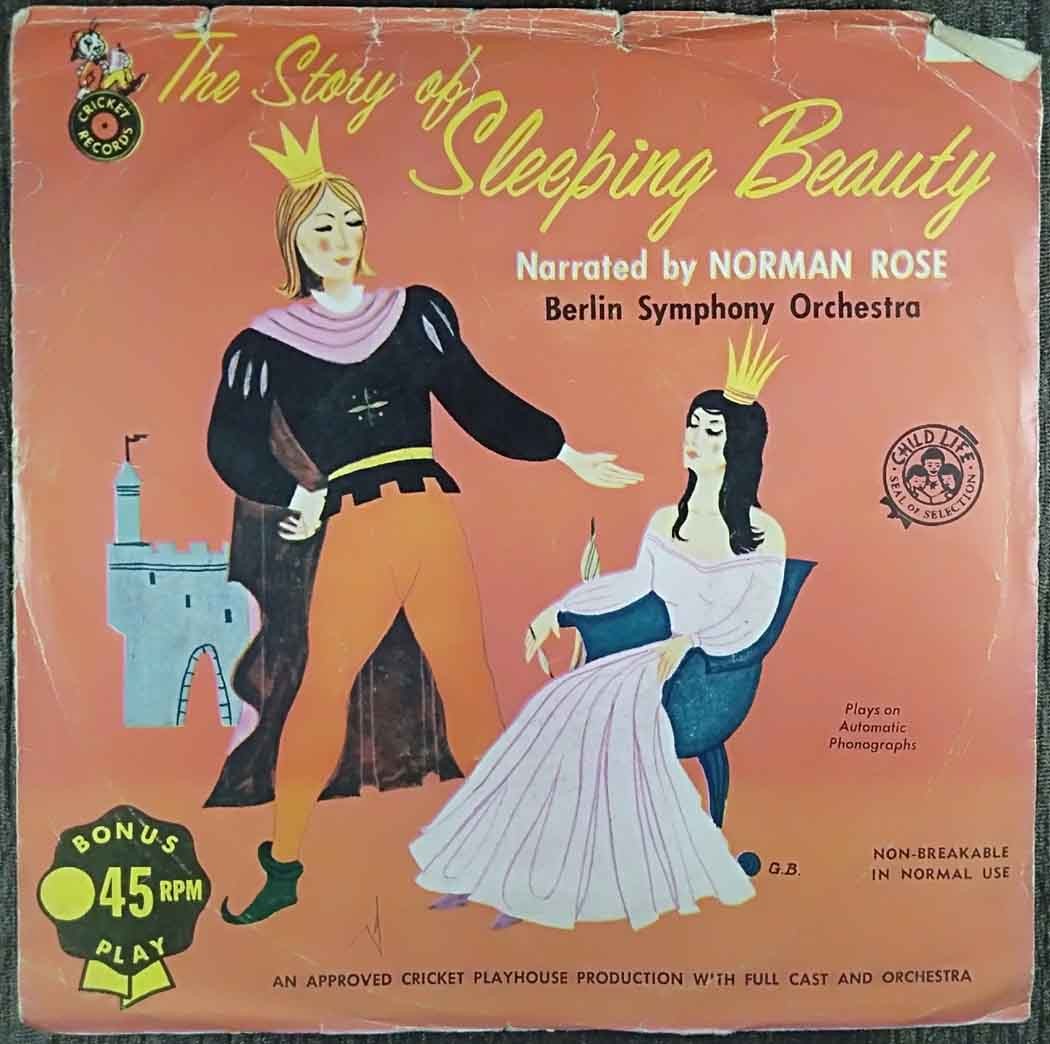 Norman Rose – The Story of Sleeping Beauty Norman Rose Pre-Owned Vinyl, 7" Imported SP Record