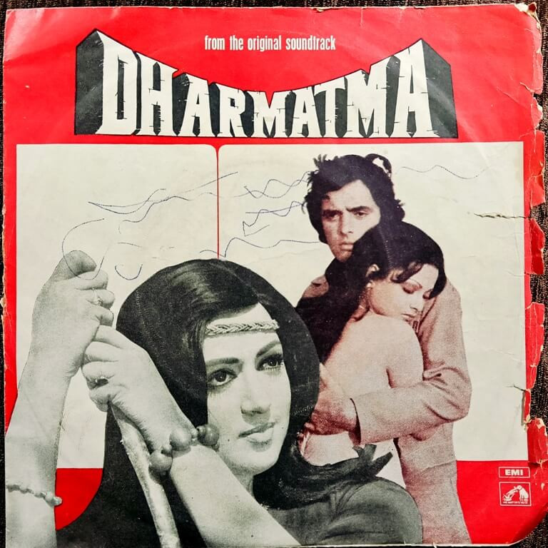 Dharmatma (1975) Kalyanji-Anandji Pre-Owned HMV Vinyl, 7" EP Record