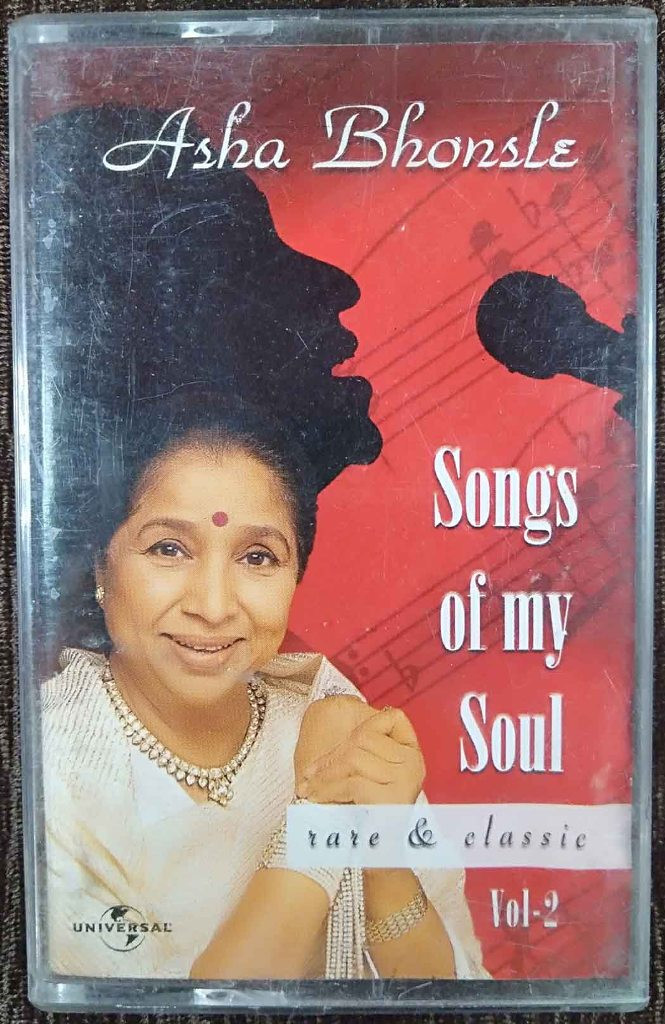 Asha Bhosle - Rare & Classic - Songs Of My Soul Vol 2 (2000) Compilation Pre-Owned Universal, Music India Audio Cassette