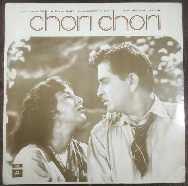 Chori Chori (1956) Shankar-Jaikishan Pre-Owned Vinyl, 12" LP Record