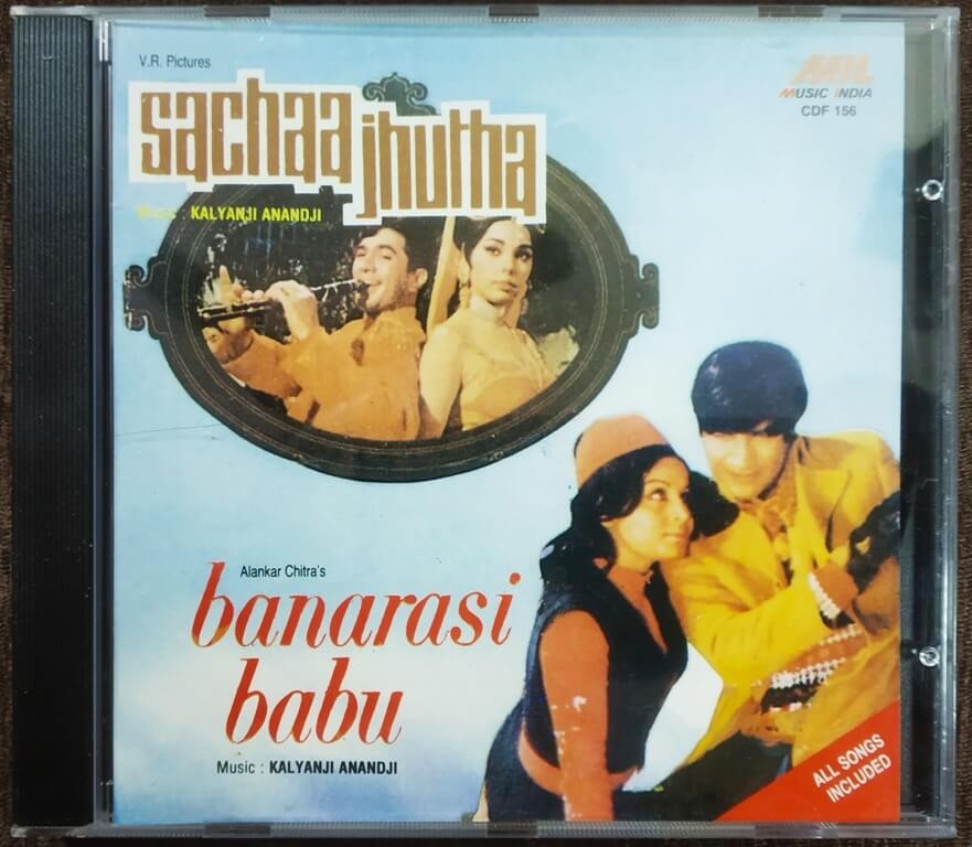 Sachaa Jhutha (1970) Kalyanji-Anandji / Banarasi Babu (1973) Kalyanji-Anandji Pre-Owned  Audio CD
