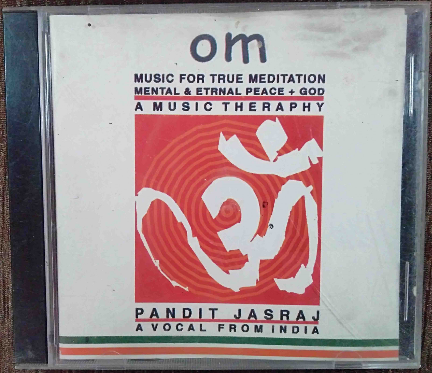 Pandit Jasraj - Om Music For True Meditation Mental & Etrnal Peace + God ( A Music Theraphy) (1998) Pandit Jasraj Pre-Owned Bmg Crescendo Audio CD