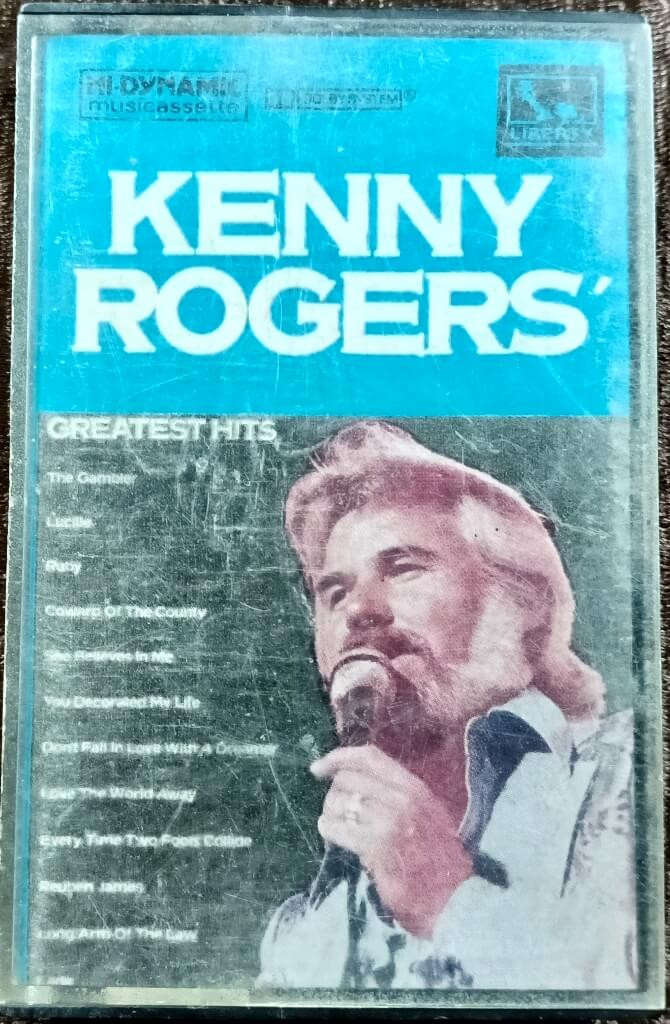 Kenny Rogers – Greatest Hits (1980) Western Music Album Pre-Owned Liberty - Hi-dynamic Audio Cassette