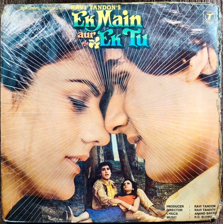 Ek Main Aur Ek Tu (1986) R.D. Burman Pre-Owned T-Series Vinyl, 12" LP Record