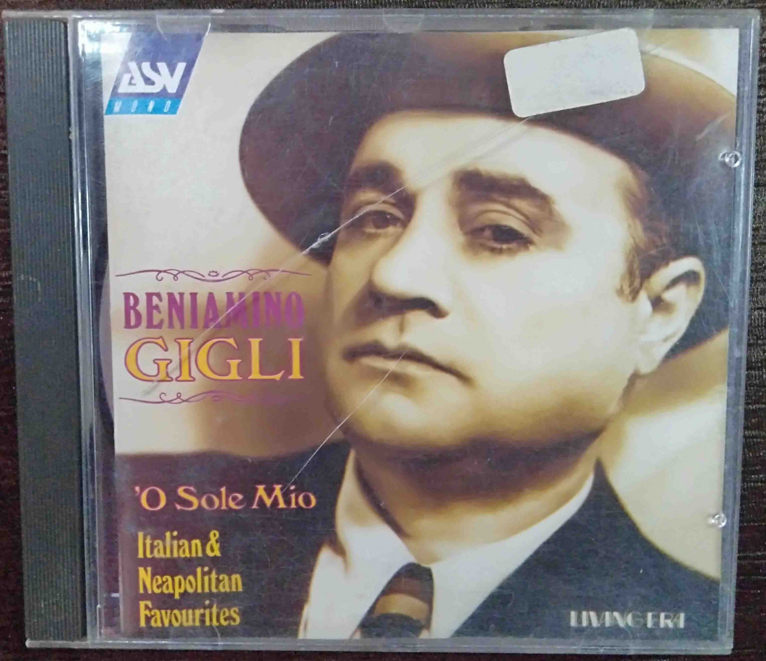 Beniamino Gigli - O Sole Mio - Italian & Neapolitan Favourites (1994) Album Pre-Owned ASV MONO Imported Audio CD