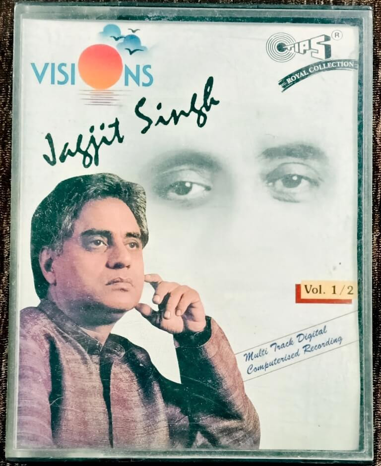 Jagjit Singh – Visions Vol. 1 & 2 (1991) Pre-Owned Tips Double Audio Cassette